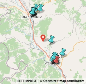 Mappa Loc. Coldipozzo, 06012 Città di Castello PG, Italia (9.242)