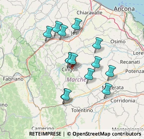 Mappa Via Tremoline, 62011 Cingoli MC, Italia (12.05143)