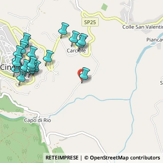Mappa Via Tremoline, 62011 Cingoli MC, Italia (0.70476)