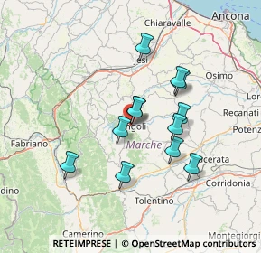 Mappa SP 502, 62011 Cingoli MC, Italia (11.80333)