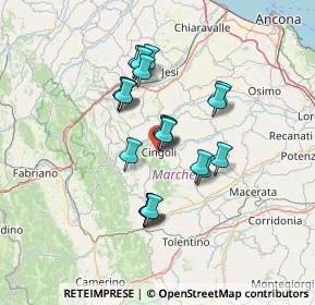 Mappa SP 502, 62011 Cingoli MC, Italia (11.3255)