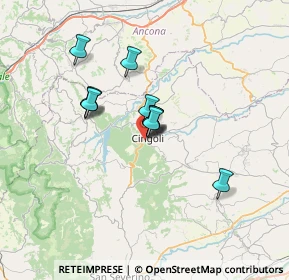 Mappa SP 502, 62011 Cingoli MC, Italia (4.81091)