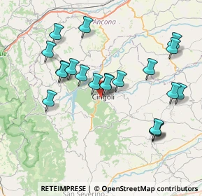 Mappa SP 502, 62011 Cingoli MC, Italia (7.89)