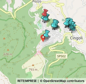 Mappa Via Falaschini, 62011 Cingoli MC, Italia (0.982)