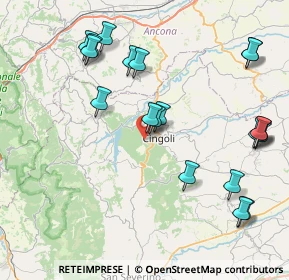 Mappa Via Falaschini, 62011 Cingoli MC, Italia (9.4645)