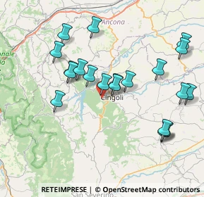 Mappa Via Falaschini, 62011 Cingoli MC, Italia (8.0535)