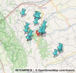 Mappa Via Cristianopoli, 62011 Cingoli MC, Italia (6.06059)