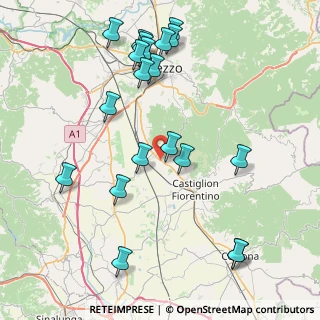 Mappa Loc. Rigutino Est, 52100 Rigutino AR, Italia (9.643)