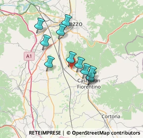 Mappa Loc. Rigutino Est, 52100 Arezzo AR, Italia (5.60545)