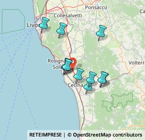 Mappa Strada Statale, 56040 Castellina Marittima PI, Italia (11.38545)
