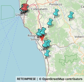 Mappa Strada Statale, 56040 Castellina Marittima PI, Italia (16.31684)