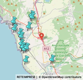 Mappa Strada Statale, 56040 Castellina Marittima PI, Italia (4.63429)
