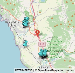 Mappa Strada Statale, 56040 Castellina Marittima PI, Italia (4.24389)
