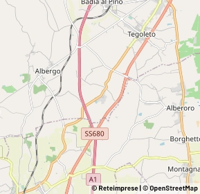 Mappa Via Pecchioli Giulia-Tegoleto, 52041 Civitella in Val di Chiana AR, Italia (1.86667)