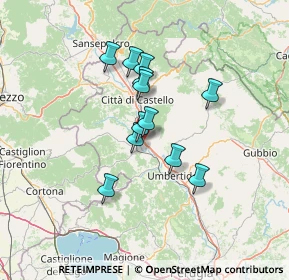 Mappa Via Donino Donini, 06010 Città di Castello PG, Italia (10.59583)