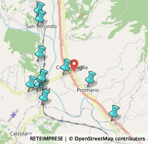 Mappa Via Donino Donini, 06010 Città di Castello PG, Italia (2.30364)