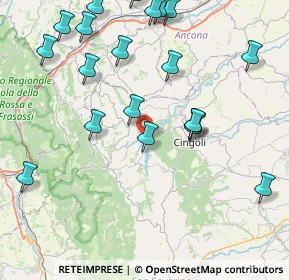 Mappa Località Castreccioni, 62011 Cingoli MC, Italia (10.04)