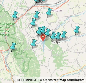 Mappa Località Castreccioni, 62011 Cingoli MC, Italia (8.438)