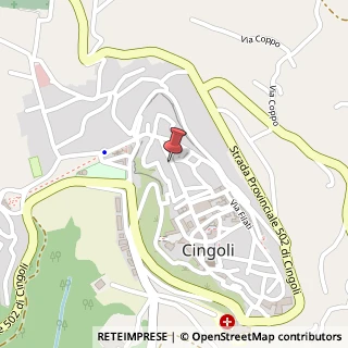 Mappa Corso Garibaldi Gia Via Farnesia, 89, 62011 Cingoli, Macerata (Marche)