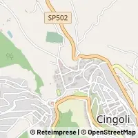 Mapa Cingoli
