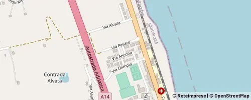 Mappa Potenza Picena