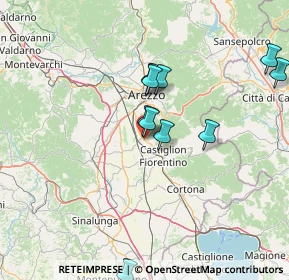 Mappa SR 142, 52100 Rigutino AR (15.79833)