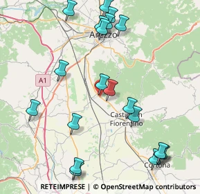 Mappa SR 142, 52100 Rigutino AR (10.1065)