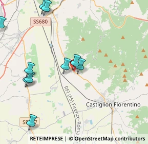 Mappa SR 142, 52100 Rigutino AR (5.17273)