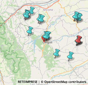 Mappa Via G. Bertucci, 62011 Cingoli MC, Italia (9.3245)