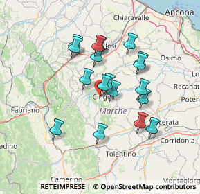 Mappa Via G. Bertucci, 62011 Cingoli MC, Italia (12.29889)