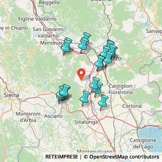 Mappa Via dei Lecci, 52041 Civitella in Val di Chiana AR, Italia (12.5865)