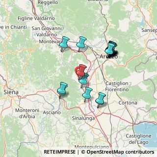 Mappa Via dei Lecci, 52041 Civitella in Val di Chiana AR, Italia (13.233)