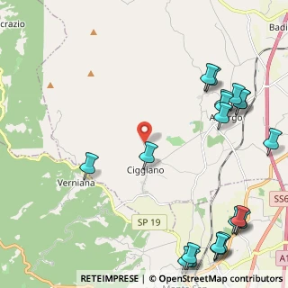 Mappa Via dei Lecci, 52041 Civitella in Val di Chiana AR, Italia (3.2495)