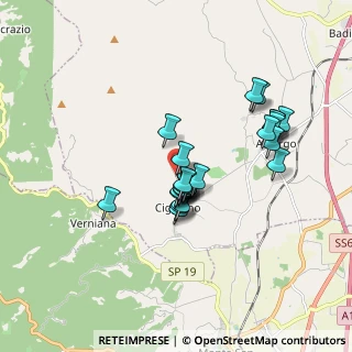 Mappa Via dei Lecci, 52041 Civitella in Val di Chiana AR, Italia (1.46792)