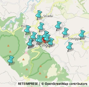 Mappa Via della Portella, 62011 Cingoli MC, Italia (1.9235)