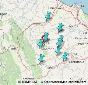 Mappa Via Giacomo Leopardi, 62011 Cingoli MC, Italia (10.82182)