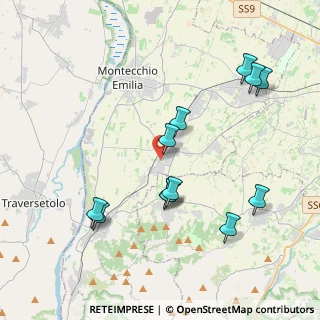 Mappa Bibbiano - Chiesa, 42021 Bibbiano RE, Italia (4.20167)