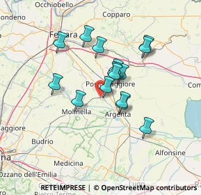 Mappa Via Trebbo, 44011 Argenta FE, Italia (11.13867)