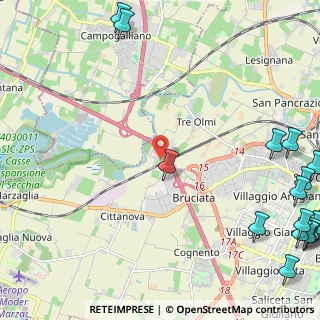 Mappa Stradello Cenna, 41123 Modena MO, Italia (3.91118)