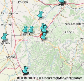 Mappa Via Pittatori, 12055 Diano D'alba CN, Italia (19.623)