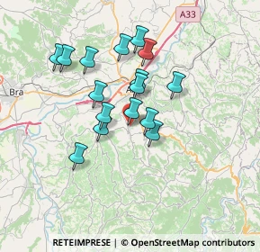 Mappa Via Pittatori, 12055 Diano D'alba CN, Italia (5.85938)
