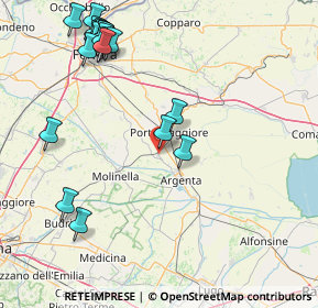 Mappa Via Enrico Mattei, 44011 Portomaggiore FE, Italia (20.529)