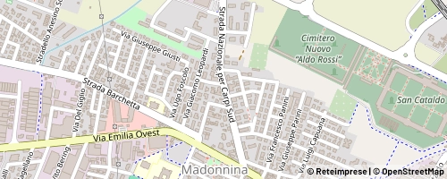 Mappa Modena