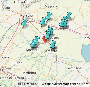 Mappa Via Rosa Bardelli, 44011 Portomaggiore FE, Italia (10.7835)