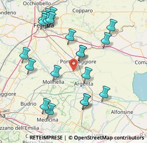 Mappa Via Rosa Bardelli, 44011 Portomaggiore FE, Italia (17.4815)