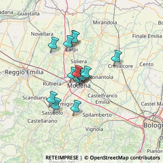Mappa Via Pio Donati, 41122 Modena MO, Italia (10.35929)