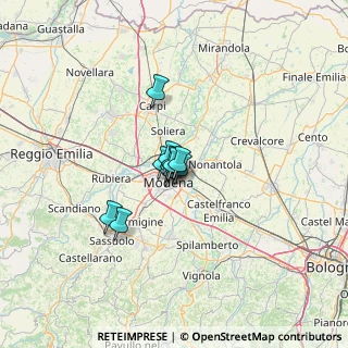 Mappa Via Pio Donati, 41122 Modena MO, Italia (6.24273)