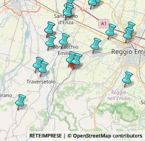Mappa SP 22, 42021 Bibbiano RE, Italia (9.5995)