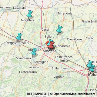 Mappa Via Tirasegno, 41122 Modena MO, Italia (13.45636)