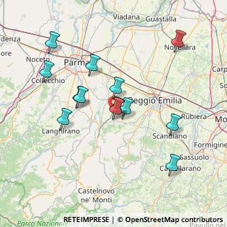 Mappa Via Amendola, 42021 Bibbiano RE, Italia (14.31538)